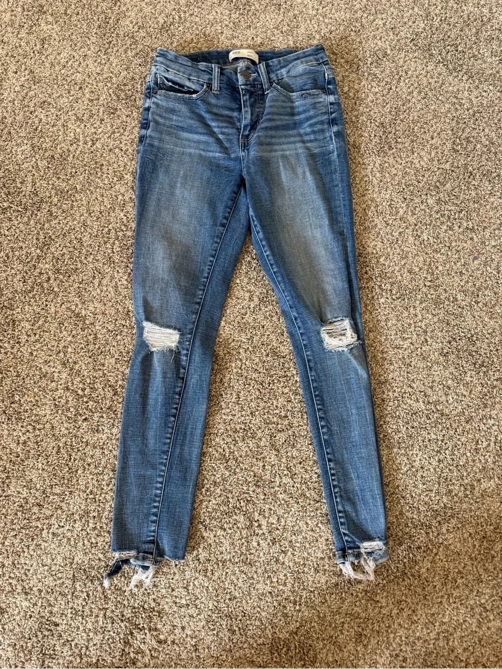 BKE andi ankle skinny jeans size 26x27